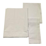 LE BEBE' set 3 pezzi lenzuola tinta unita cn ricami Bianco per Neonata LB6G6032 BIANCO LE BEBE' 