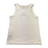 Moschino Canotta Tinta Unita A Costine per Bambina HDM06MX BIANCO MOSCHINO 