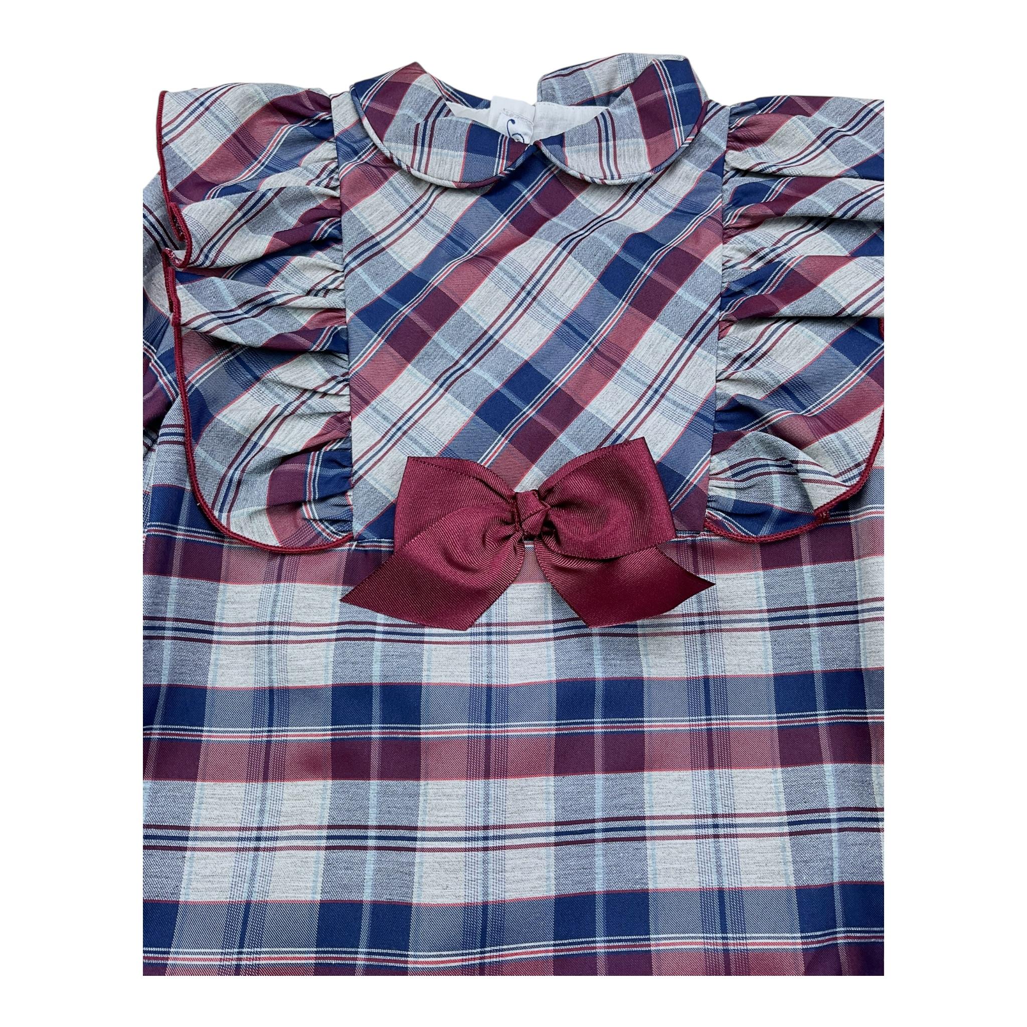 MIRANDA abito manica lunga stampa fantasia Blu per Bambina 360609V BLU MIRANDA 