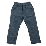 Chicco Plain Trousers With Elastic Waist Blue For Newborn