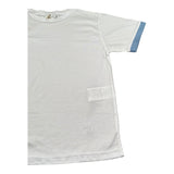 Manuel Ritz T-Shirt Girocollo Tinta Unita con Logo per Bambino MR2895X BIANCO MANUEL RITZ 