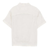 Saint Barth Camicia Mezza Manica Tinta Unita con Bottoni per Bambino SIF0001 BEIGE SAINT BARTH 