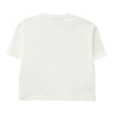 Iceberg T-Shirt Girocollo Tinta Unita con Stampa per Bambina TSICE5150J BIANCO ICEBERG 
