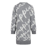 PINKO abito in maglia logato girocollo Grigio per Bambina F4PIJGDR047 GRIGIO PINKO 