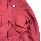 K-WAY giubbino tinta unita con zip e cappuccio Bordeaux per Bambino K41383W BORDEAUX K-WAY 