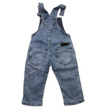 Diesel Denim Overalls Solid Blue For Baby