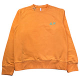 Suns68 Felpa Chiusa Girocollo Tinta Unita con Logo per Neonato F34303 ARANCIONE SUNS68 