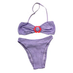 Saint Barth Costume 2 Pezzi Tinta Unita per Bambina KHLOE LILLA SAINT BARTH 