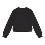GUESS felpa tinta unita girocollo con stampa Nero per Bambina J4YQ22KA6R3 NERO GUESS 
