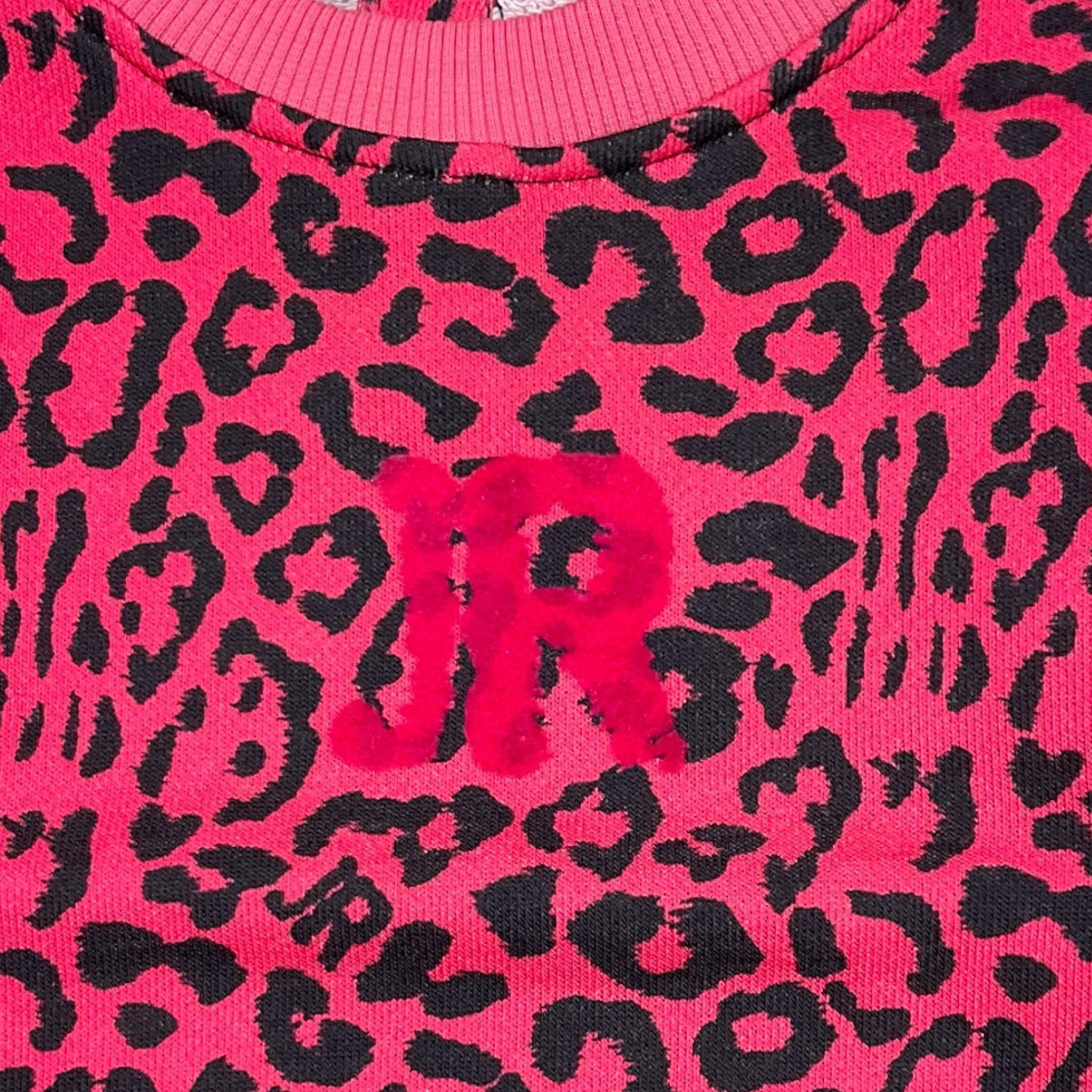 JOHN RICHMOND completo 2pz tinta unita con fantasia maculata Fuxia per Neonata RIA25117CF FUXIA JOHN RICHMOND 