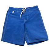Sundek Solid Color Bermuda Swimsuit With Cobalt Print For Boys