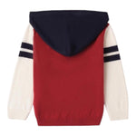 SARABANDA maglia tricolore con cappuccio Rosso per Bambino 0A021 ROSSO SARABANDA 