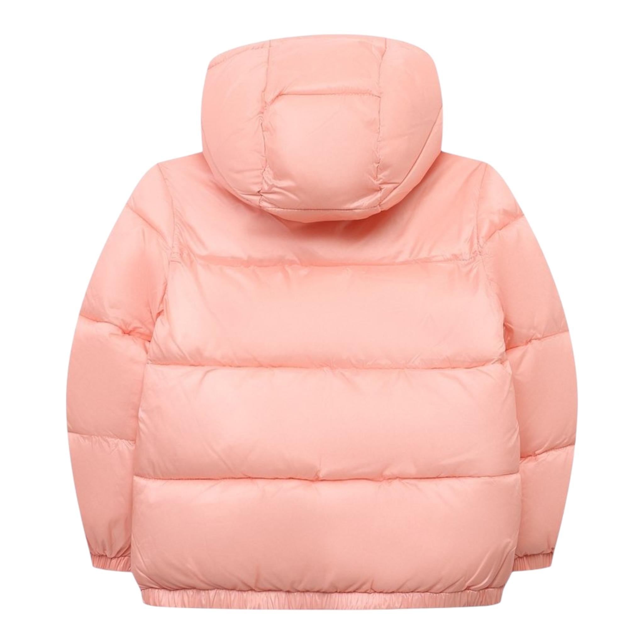 MOSCHINO giubbino tinta unita con zip e cappuccio Rosa per Neonata MUS02QQ ROSA MOSCHINO 