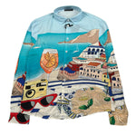 Daniele Alessandrini Camicia Manica Lunga Stampa Fantasia per Bambino 1235C00229X MULTICOLOR DANIELE ALESSANDRINI 