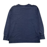 TRUSSARDI shirt girocollo tinta unita con stampa Blu per Bambino TBA25133TS BLU TRUSSARDI 