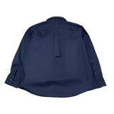 Sun68 Camicia Tinta Unita con Logo per Bambino CPS35302 BLU SUN68 