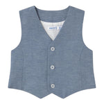 Mayoral Gilet Tinta Unita per Neonato 1394 AZZURRO MAYORAL 