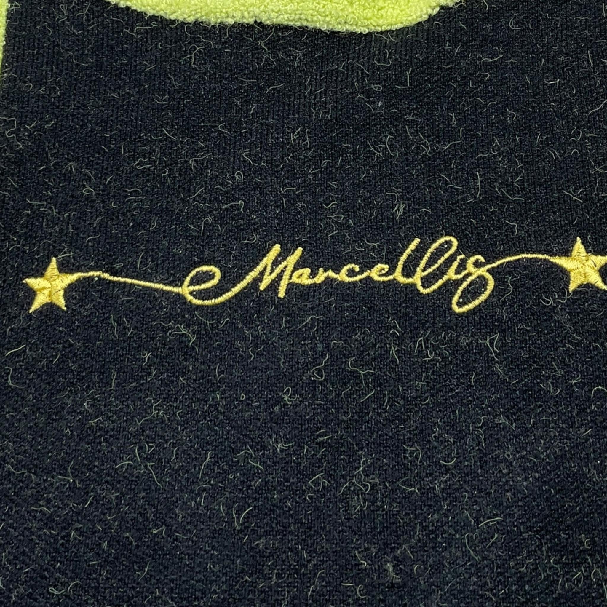 MARC ELLIS maglia tinta unita girocollo con stampa Nero per Bambina JMJSW00183XX NERO MARC ELLIS 
