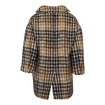 DOU DOU cappotto stampa fantaisa quadri Beige per Bambino DV2P80 BEIGE DOU DOU 