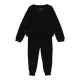 JOHN RICHMOND completo 2pz felpa- pantalone bicolore Nero per Bambina RGA24124CFX NERO JOHN RICHMOND 