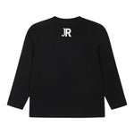 John Richmond Shirt Girocollo Tinta Unita con Stampa per Neonato RIA240066TS NERO JOHN RICHMOND 