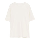 Calvin Klein T-Shirt Girocollo Tinta Unita con Stampa per Bambino IBO2356T01 PANNA CALVIN KLEIN 