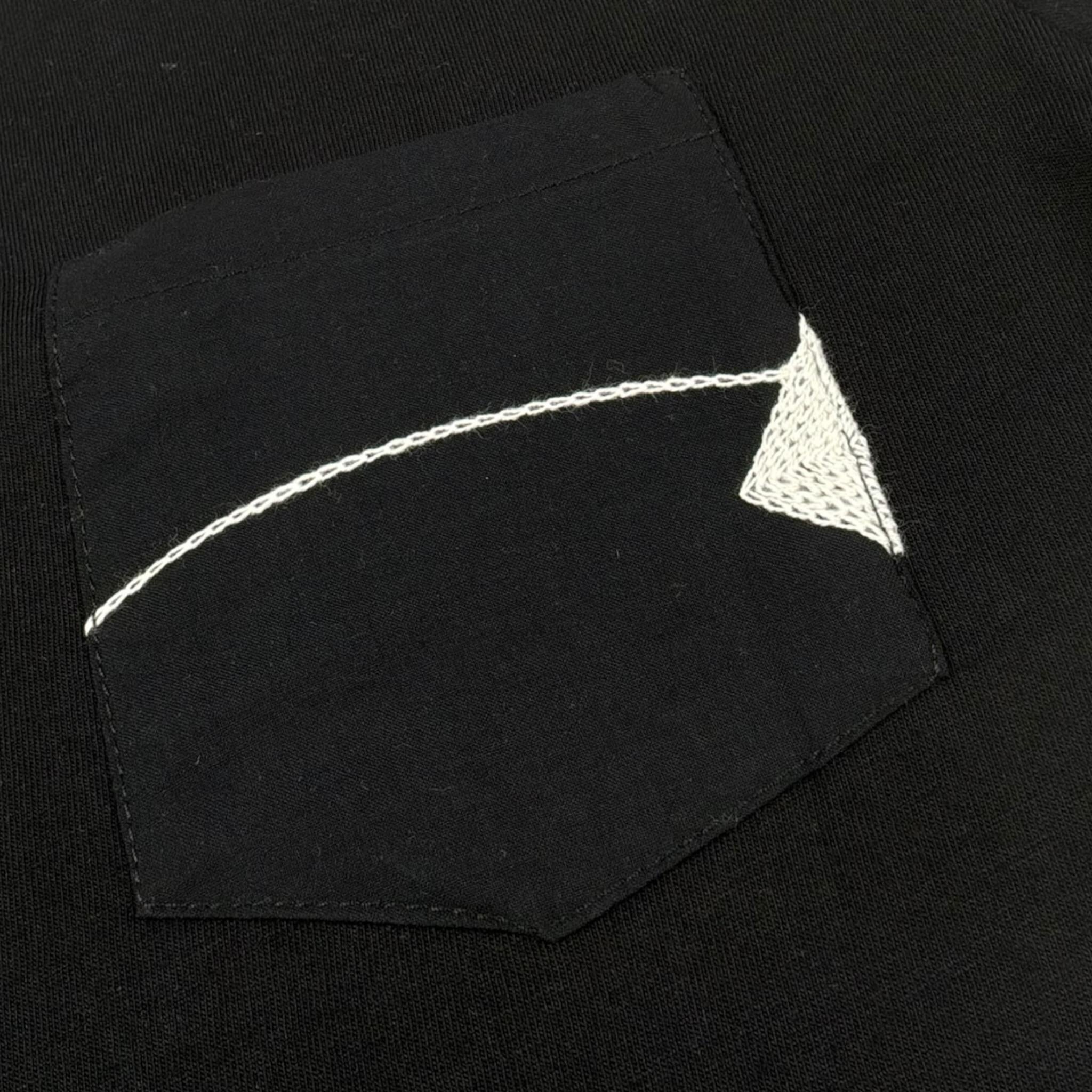 Never Too T-Shirt tinta unita con Taschino Nero per Bambino NT2270R NERO NEVER TOO 