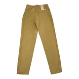 Scotch &amp; Soda Solid Color Pants With Elastic Waist Beige For Boys