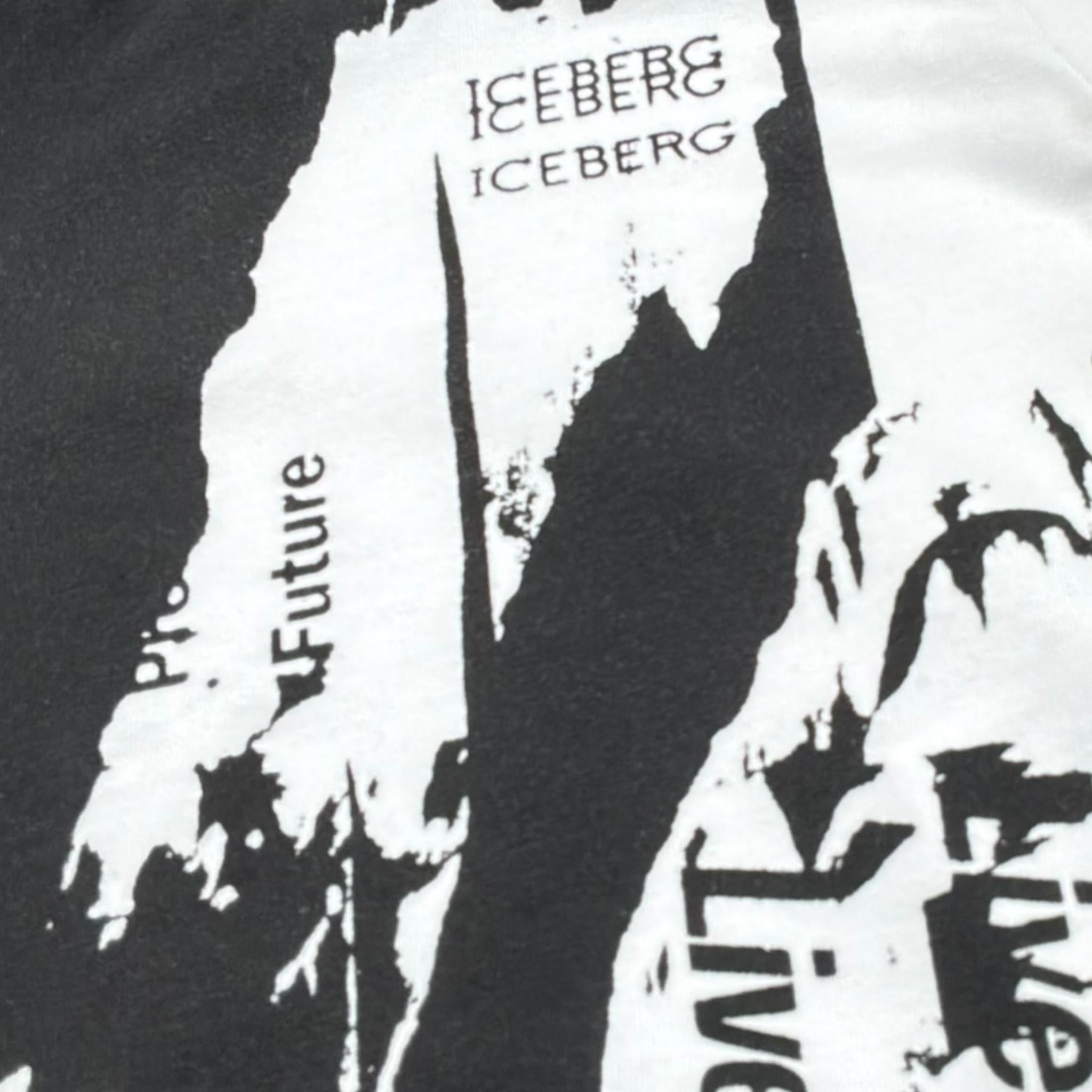 Iceberg Cmpleto 2 Pezzi T-Shirt-Bermuda Bicolore per Neonato CMBICE5101B BIANCO/NERO ICEBERG 