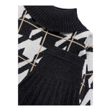 ABEL & LULA completo 2 pezzi maglia-gonna Nero per Bambina 5547 NERO ABEL & LULA 