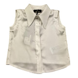 Fun & Fun Camicia Giromanica Tinta Unita per Neonata FNCBSH01047N BIANCO FUN & FUN 