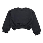 GAELLE felpa chiusa girocollo tinta unita cn stampa logo Nero per Bambina 2741F00318XX NERO GAELLE 