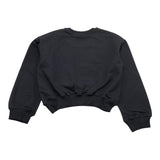 GAELLE felpa chiusa girocollo tinta unita cn stampa logo Nero per Bambina 2741F00318XX NERO GAELLE 