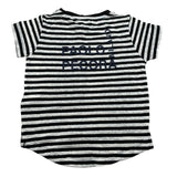 Paolo Pecora T-Shirt Fantasia A Righe Nero per Bambino PP2214 NERO PAOLO PECORA 