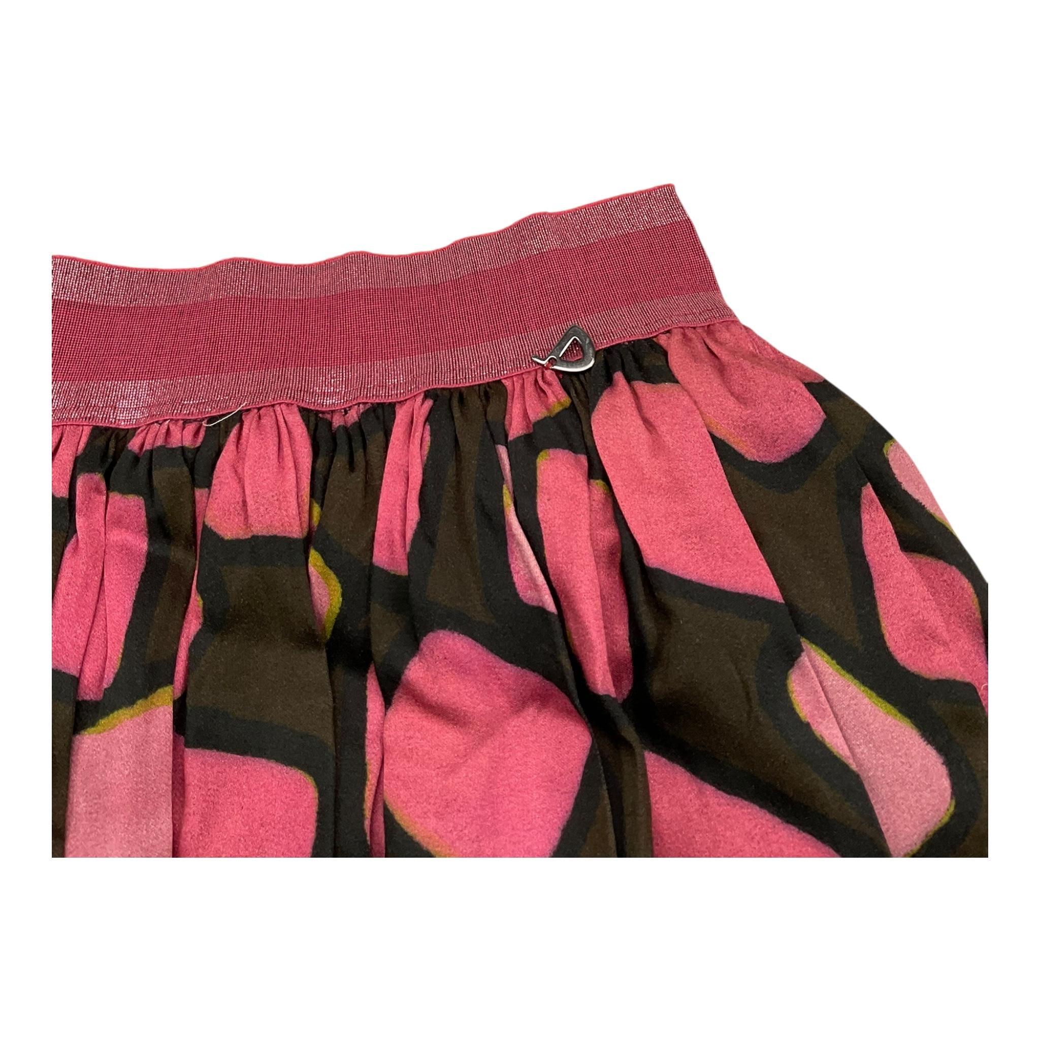 DIXIE gonna tinta unita stampa fantasia Nero per Bambina GB36364G42 NERO DIXIE 