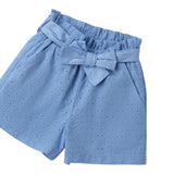 Sarabanda Short Tinta Unita Traforato per Bambina 0B326X AZZURRO SARABANDA 