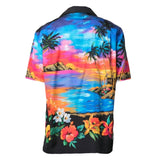 Dolce &amp; Gabbana Half Sleeve Shirt Multicolor Fantasy Print For Boys