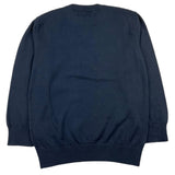 Etro Solid Color Crew Neck Sweater With Contrast Embroidery Blue For Boys