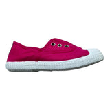 Chipie Sneakers Solid Color With Contrasting Sole Fuchsia For Girls