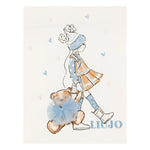 LIU JO shirt girocollo tinta unita con stampa brillantinata e fiocco Panna per Neonata KF4066J008N PANNA LIU JO 