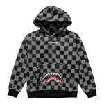 SPRAYGROUND felpa chiusa con cappucci fantasia quadretti Grigio per Bambino SPY1151 GRIGIO SPRAYGROUND 