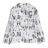 John Richmond Solid Color Jacket with Logo Buttons White for Boys