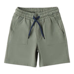 Sarabanda Bermuda Tinta Unita con Elastico In Vita per Bambino 0B155X VERDE SARABANDA 