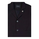 John Richmond Giacca Tinta Unita con Bottoni per Bambino RBP25221GC NERO JOHN RICHMOND 
