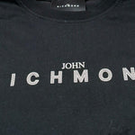John Richmond Shirt Girocollo Tinta Unita con Stampa per Bambino RBP26021TS NERO JOHN RICHMOND 