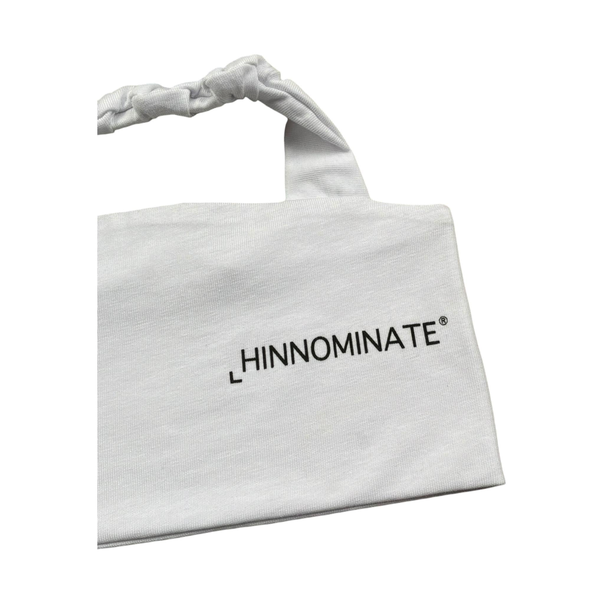 Hinnominate Top Tinta Unita con Logo per Bambina 3546MY00179 BIANCO HINNOMINATE 