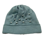 BABY LORD cappello tinta unita con ricami Verde per Neonato 600X VERDE BABY LORD 