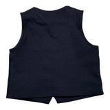 Le Bebe' Gilet tinta unita con Bottoni Blu per Neonato LBB4554 BLU LE BEBE' 