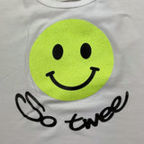 So Twee By Miss Grant T-Shirt Girocollo Tinta Unita con Brillantini per Bambina ST0067 BIANCO SO TWEE BY MISS GRANT 