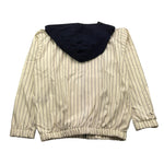 NEVER TOO felpa con zip e cappucci tinta unita fantasia a righe Panna per Bambino NT2131R PANNA NEVER TOO 